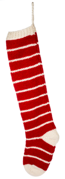 Oversized Wool Stocking - - The Country Christmas Loft