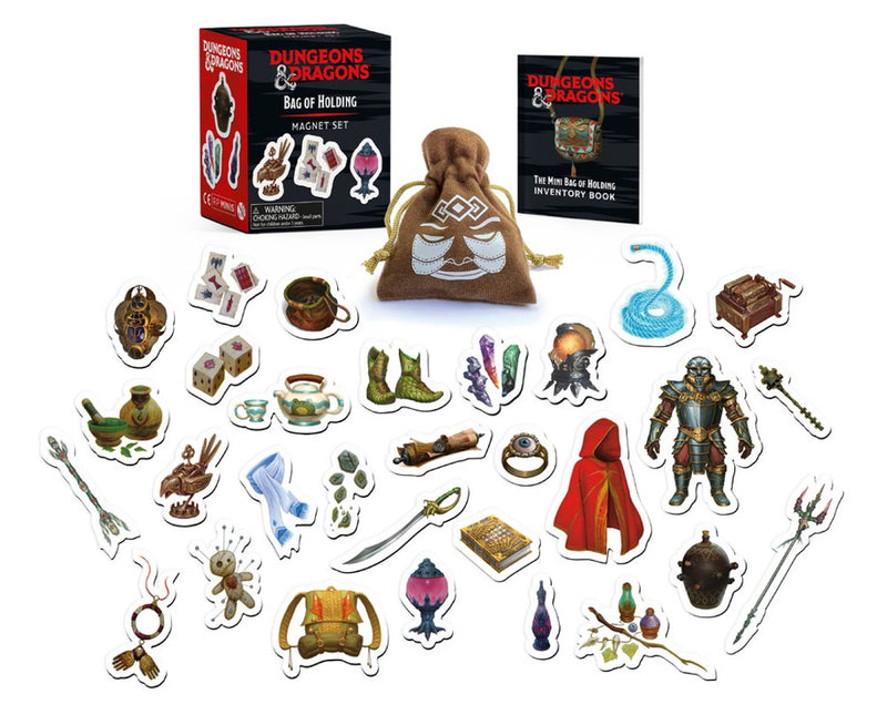 Dungeons And Dragons: Bag of Holding Magnet Set