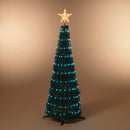 Steel Frame Pole Tree with Color Change LED Lighting - 4 Feet Tall - The Country Christmas Loft