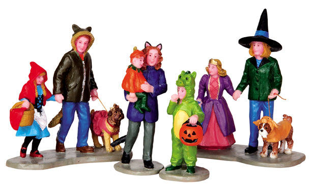 Trick Or Treating Fun - 4 Piece Set - The Country Christmas Loft