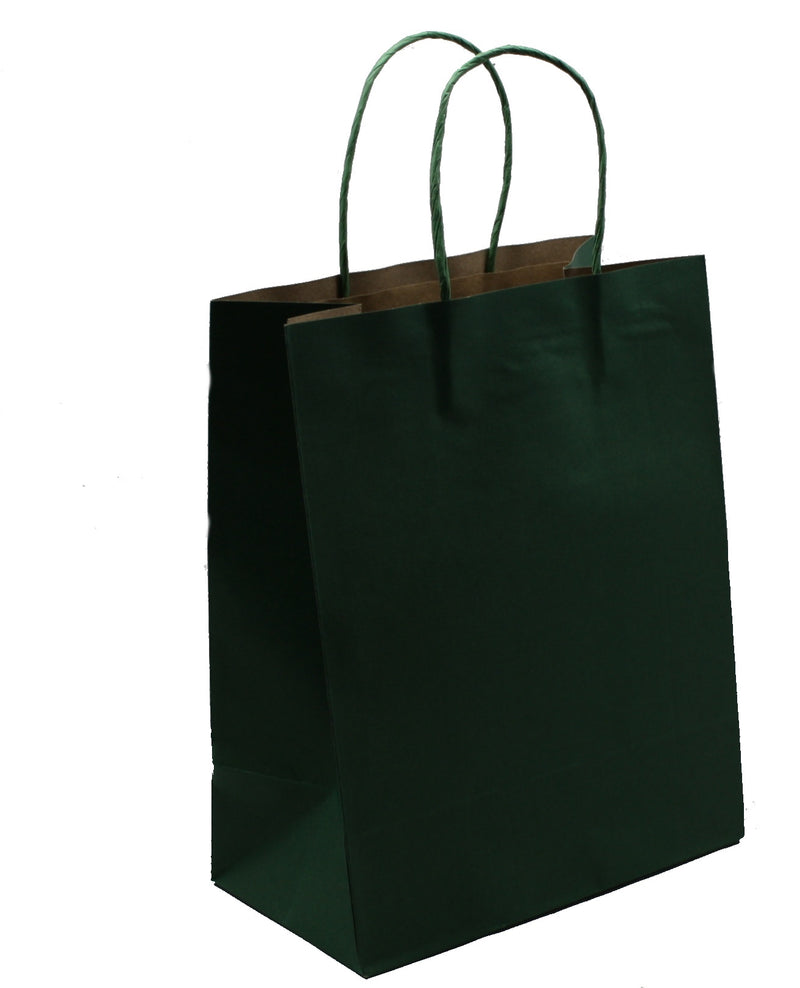 Medium Kraft Gift Bag - Forest Green - The Country Christmas Loft