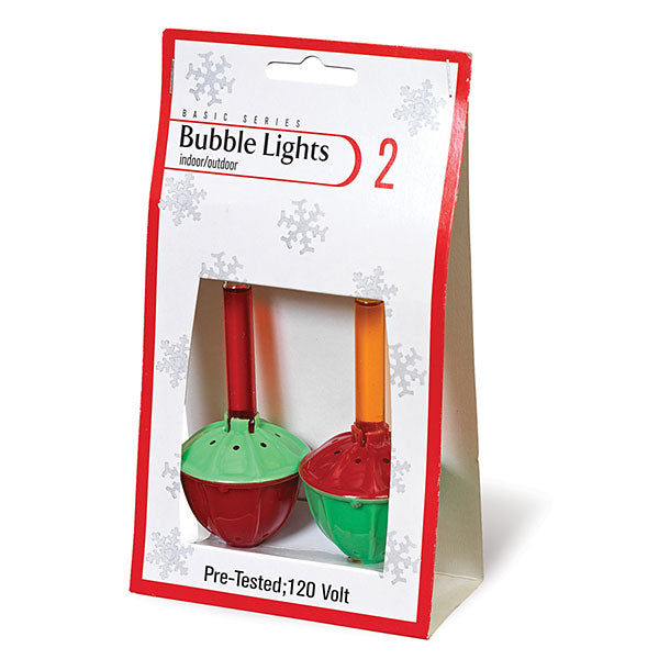 2-Pk Multi Bubble Light Replacements - The Country Christmas Loft