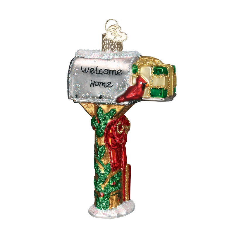 Old World Christmas Welcome Home Mailbox - The Country Christmas Loft