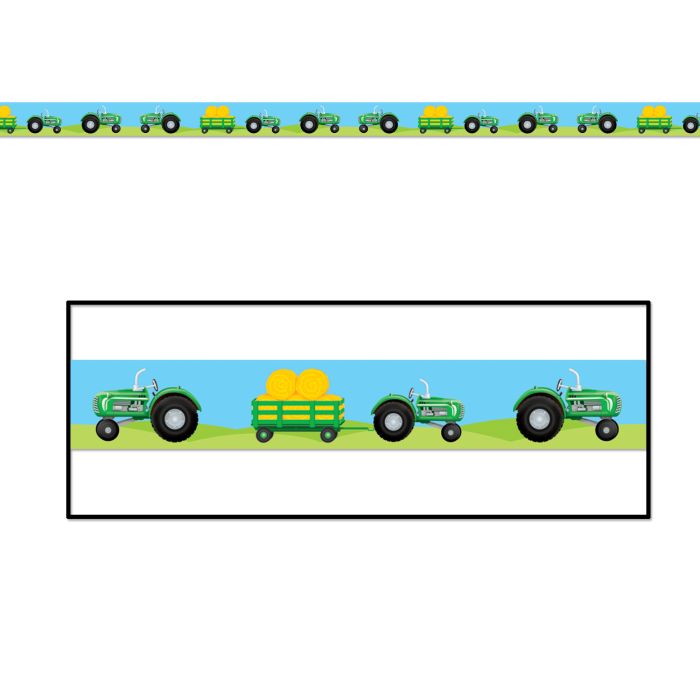 Tractor Party Ribbon