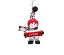 Cozy Snowman Ornament (Letters G - R) - - The Country Christmas Loft