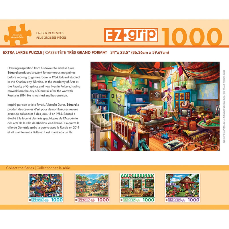 Ez Grip - Attic Treasures 1000 Piece Puzzle