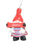 Personalized Gnome Ornament (Letters J-P) - - The Country Christmas Loft