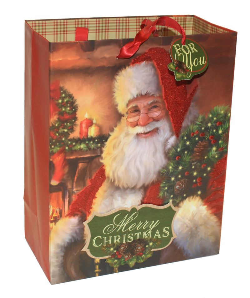 Traditional Large Handmade Gift Bags - Uncle Lew - The Country Christmas Loft