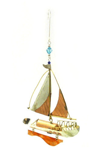 Sailboat Ornament - The Country Christmas Loft