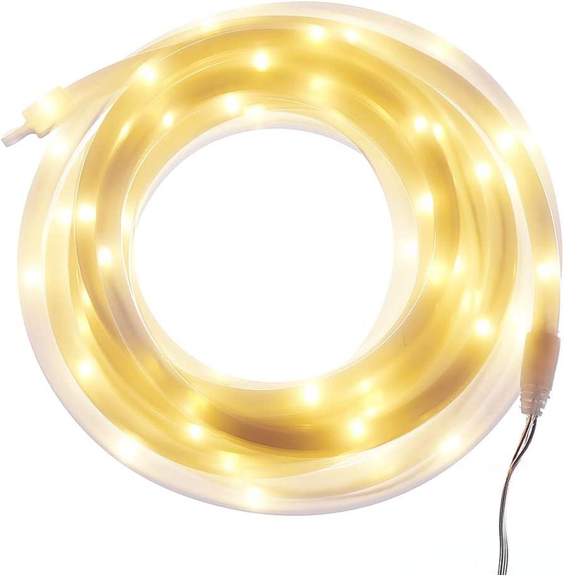LED USB Warm White Flex Light Set - 18.5 foot - 10 Function Controller - The Country Christmas Loft