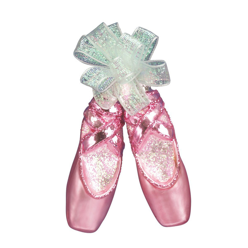 Pair Of Ballet Slippers Ornament - The Country Christmas Loft