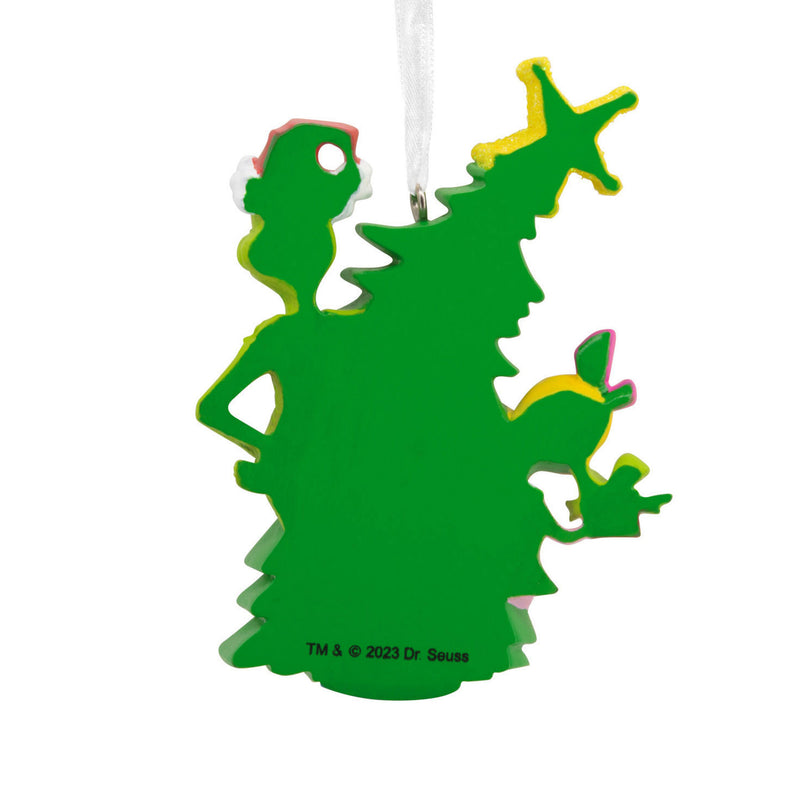 Grinch with Cindy Lou Who Ornament