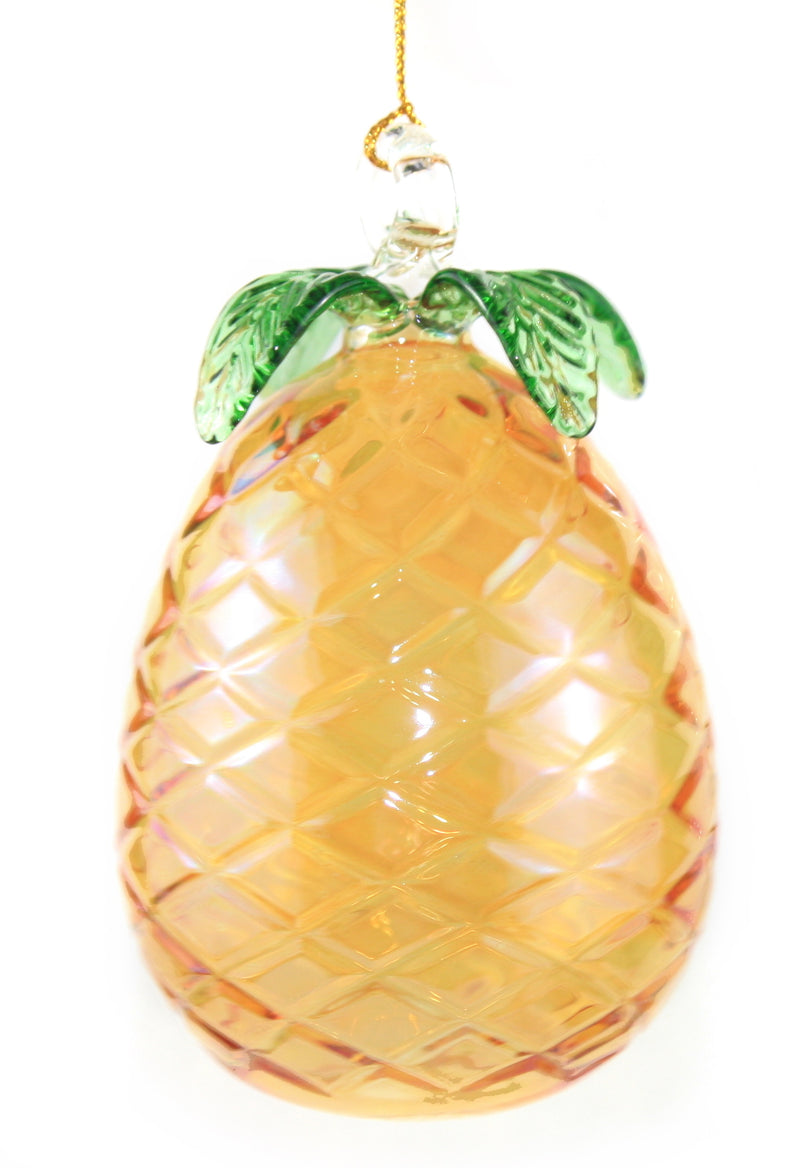 Blown Egyptian Glass Pineapple Ornament