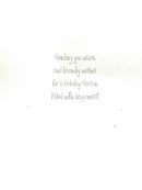 Holiday Greetings Wreath Handmade Boxed Christmas Card - The Country Christmas Loft