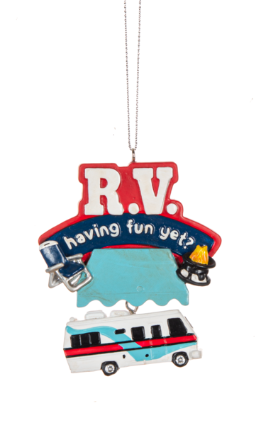 R.V. Having Fun Yet? - Ornament