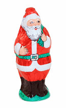 Hollow Foil Wrapped Santa - - The Country Christmas Loft