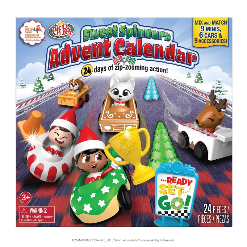 Elf on the Shelf - Sweet Spinners Advent Calendar