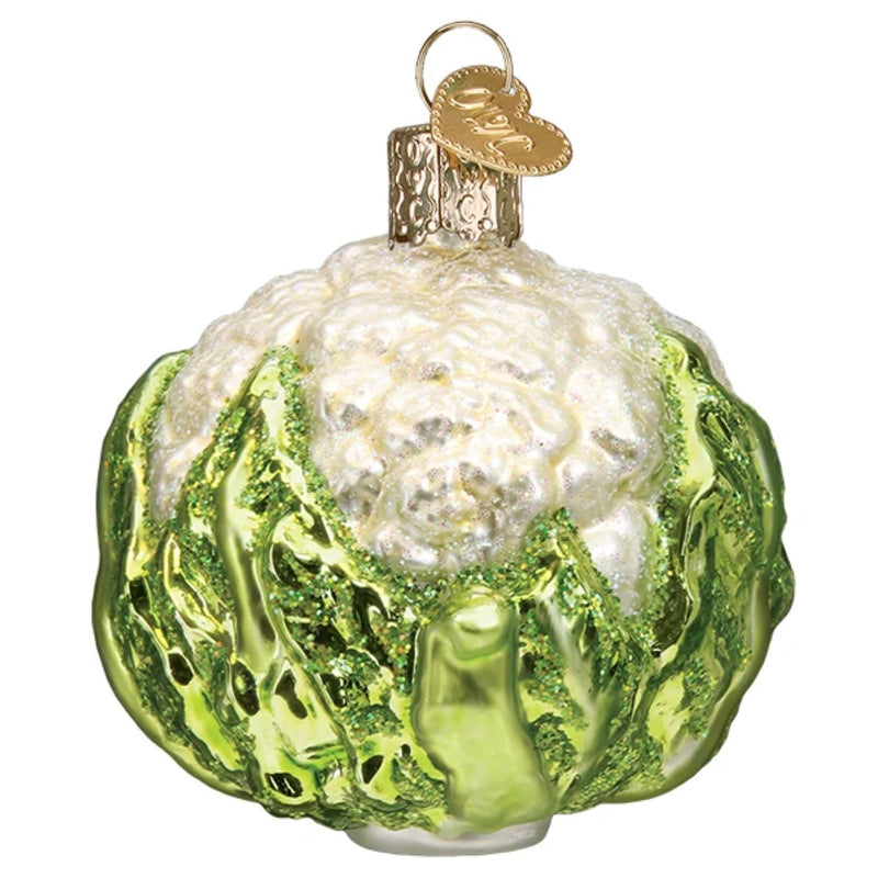 Cauliflower Glass Ornament - The Country Christmas Loft