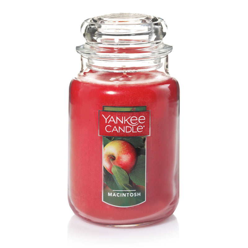 Yankee Candle Original Jar Candle - Macintosh - Large - The Country Christmas Loft