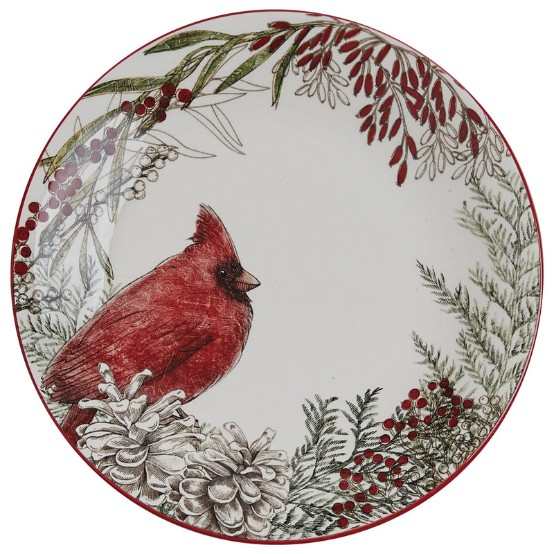Cardinal Small Plate - The Country Christmas Loft