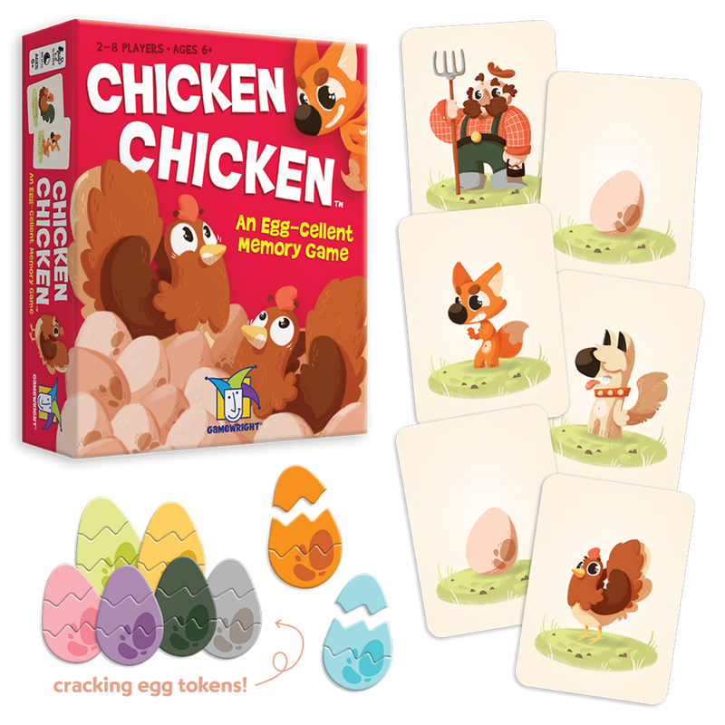 Chicken Chicken An Egg-cellent Memory Game - The Country Christmas Loft
