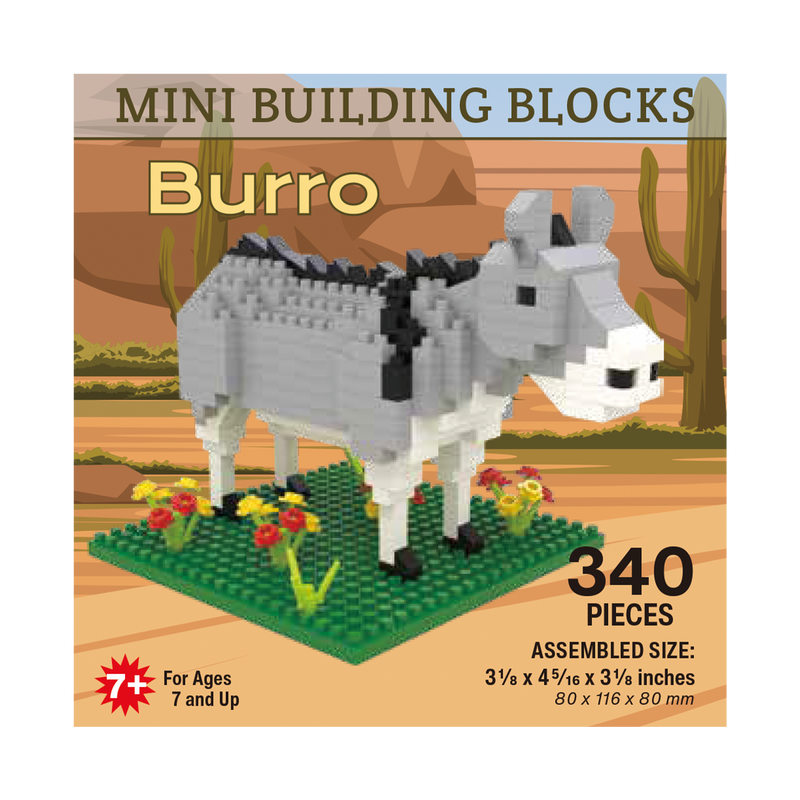 Mini Building Blocks - Burro