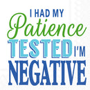 Negative - Cocktail Napkin - The Country Christmas Loft