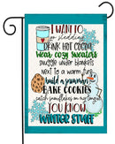 I Want To Garden Flag - The Country Christmas Loft