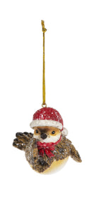 Santa Birds Ornament - Style