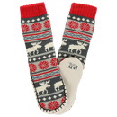 Moose Fair Isle Kids Mukluk - The Country Christmas Loft