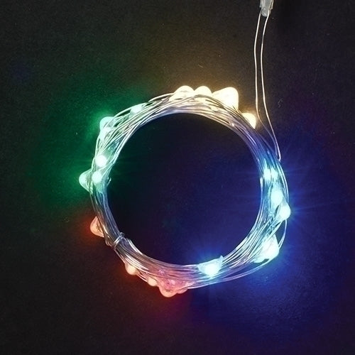 USB 25 LED (8 foot) Starry Lights -  Multicolor - The Country Christmas Loft