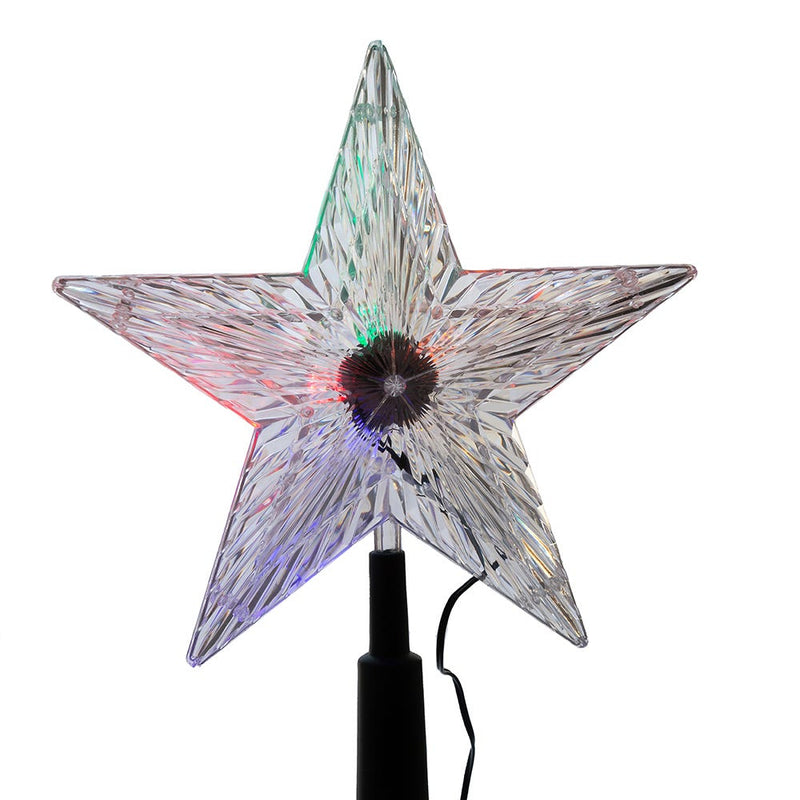 10-Light Color-Changing LED Star Treetop