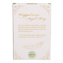 Wrapped In Angel's Wings Heart Gilded Porcelain Ornament - The Country Christmas Loft