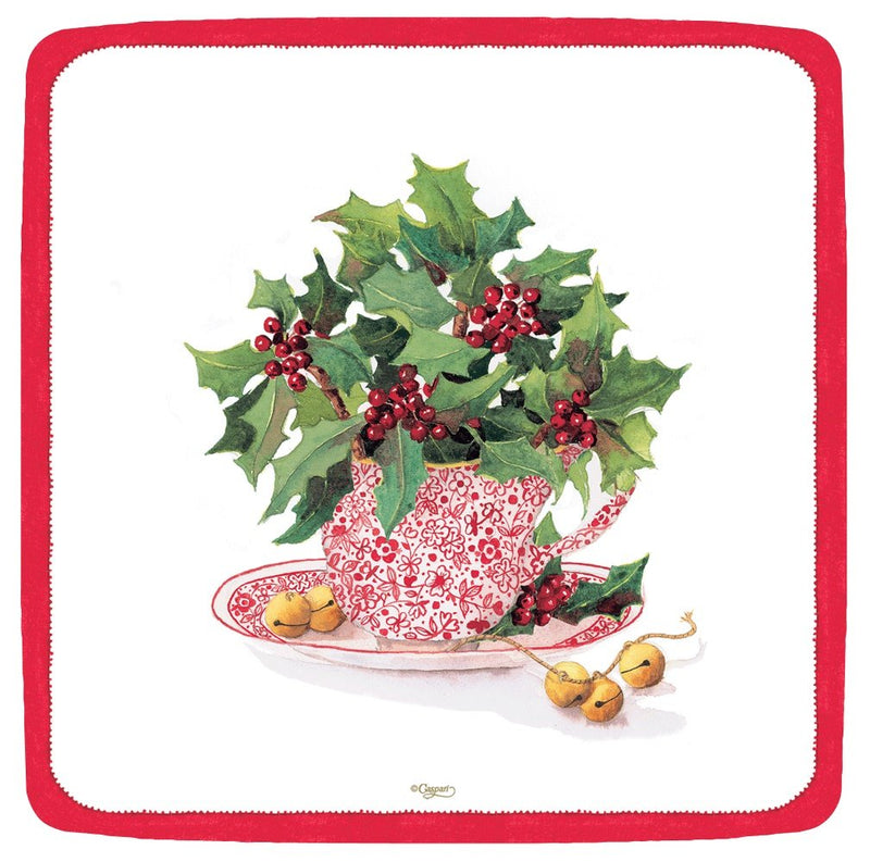 Christmas Tea - Dinner Plate - The Country Christmas Loft