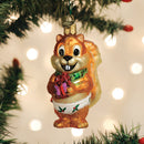 Silly Christmas Squirrel Ornament - The Country Christmas Loft