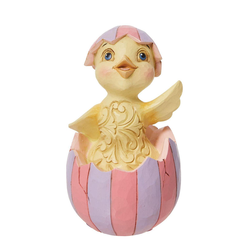 Mini Easter Chick in Egg Figurine - The Country Christmas Loft