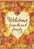 Heart Of Autumn Flag - The Country Christmas Loft