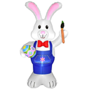 Easter Bunny Lighted Inflatable Blow Up - 5.9 Feet Tall - The Country Christmas Loft