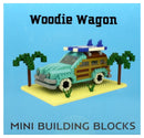Mini Building Blocks - Woodie Wagon - The Country Christmas Loft