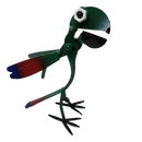 Parrot - Metal Tool Sculpture
