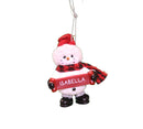 Cozy Snowman Ornament (Letters G - R) - - The Country Christmas Loft