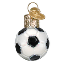 Gumdrop Mini Soccer Ball Glass Ornament - The Country Christmas Loft