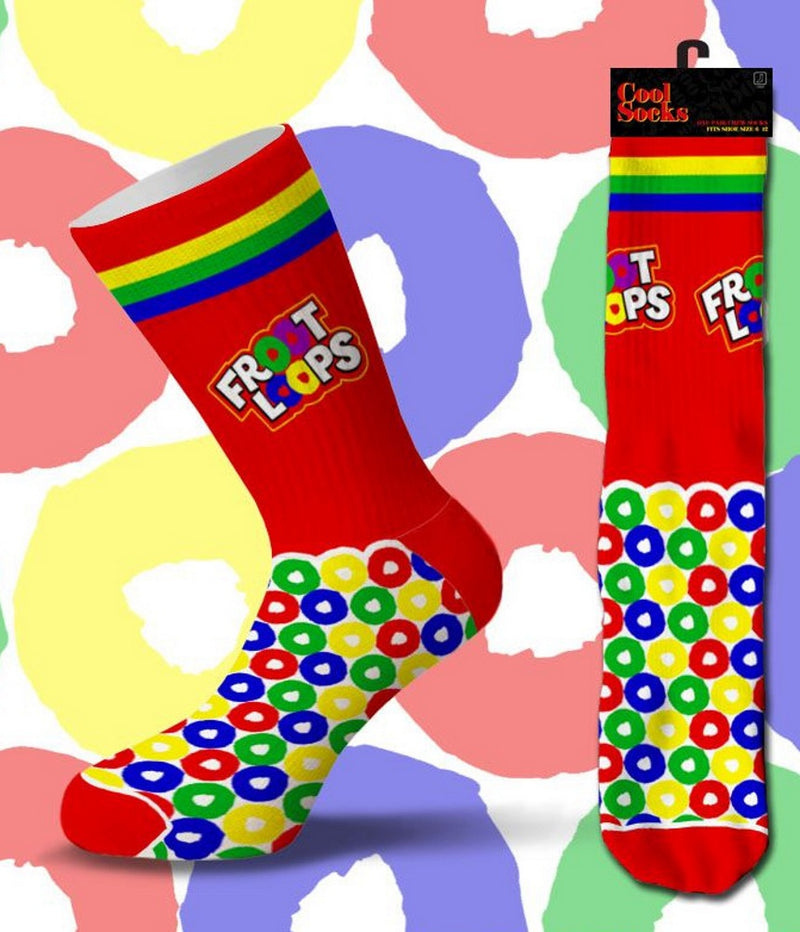 Froot Loops Crew Socks - The Country Christmas Loft