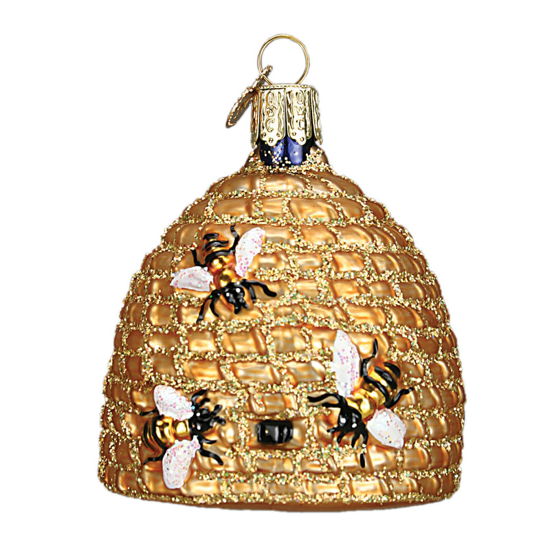 Bee Skep Ornament - The Country Christmas Loft