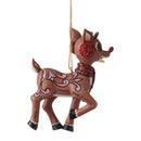 Rudolph with Earmuffs Ornament