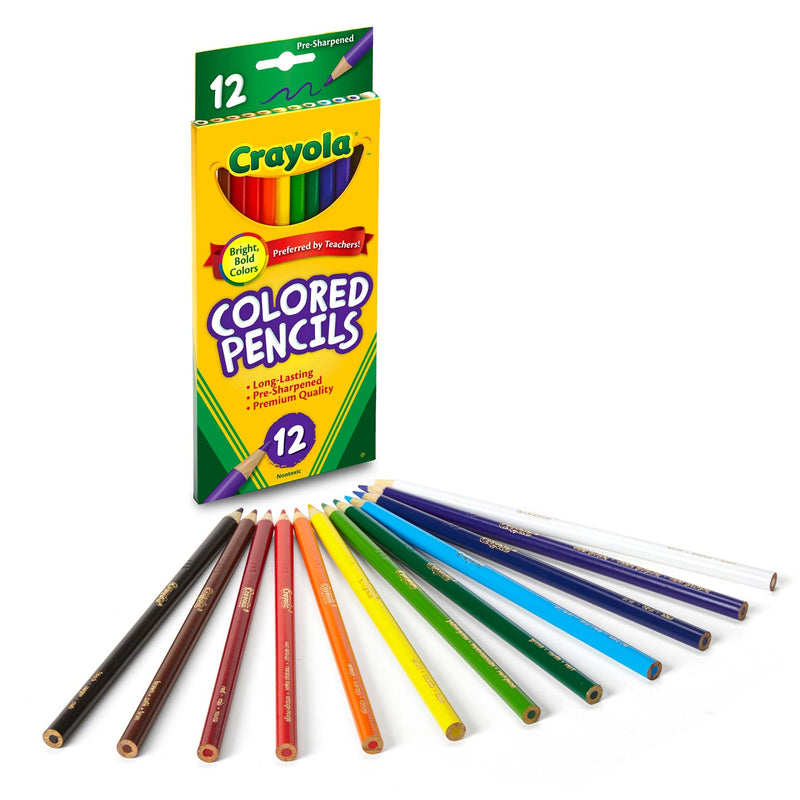 Crayola Colored Pencils - 7 inches - 12 Count - The Country Christmas Loft