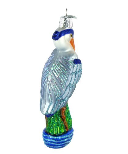 Old World Christmas Great Blue Heron - The Country Christmas Loft
