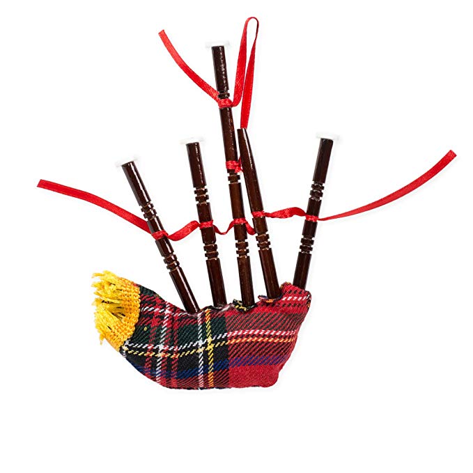 Bag Pipe Ornament - 5.5" - The Country Christmas Loft