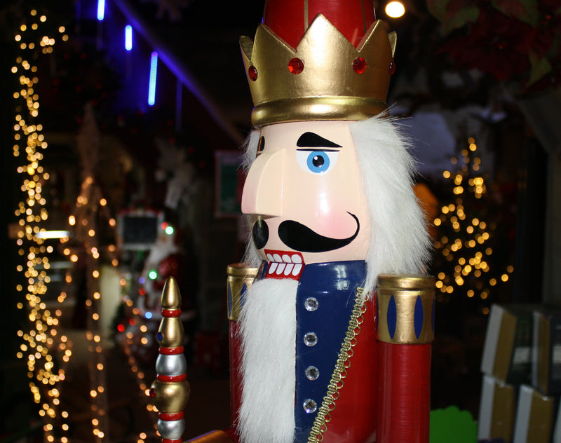 36 Inch Tall Nutcracker King - The Country Christmas Loft
