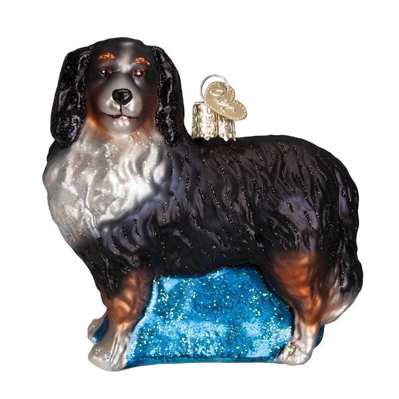 Old World Christmas Bernese Mountain Dog Ornament - The Country Christmas Loft